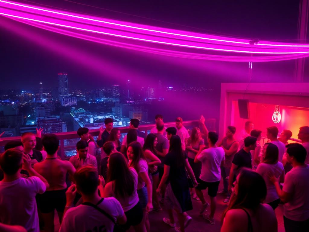 Skyline Rooftop Mixer